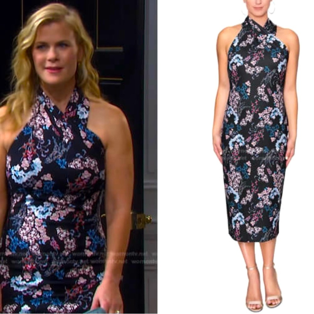 Rachel Rachel Roy Black Floral Women's Dress